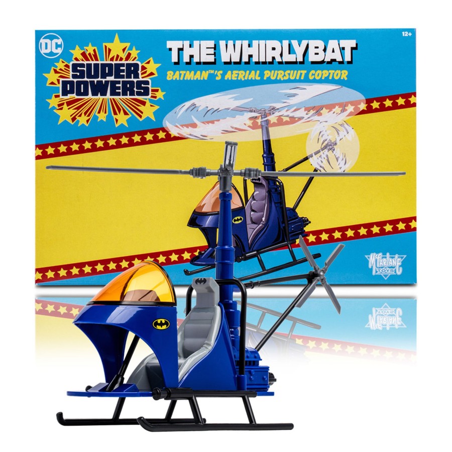 Dc Multiverse DC Super Powers | Whirlybat: Batman'S Aerial Pursuit Copter (Dc Super Powers) Vehicle